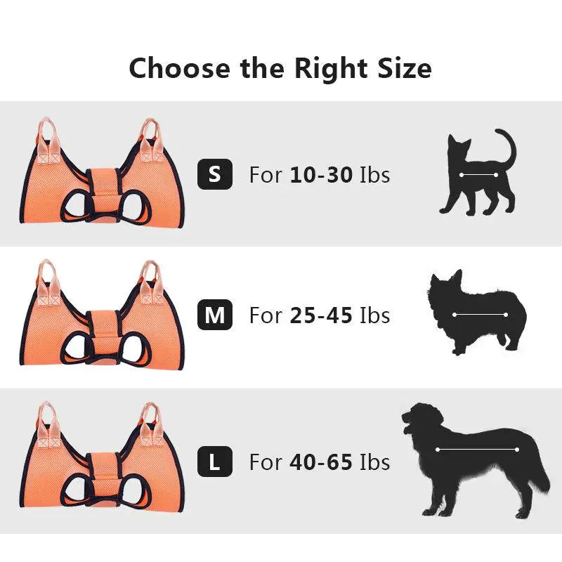 Pet Grooming Hammock Restraint Bag