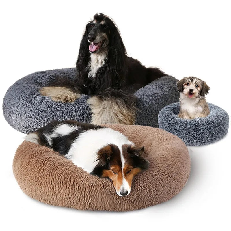 Donut Cuddler Round Pet Bed