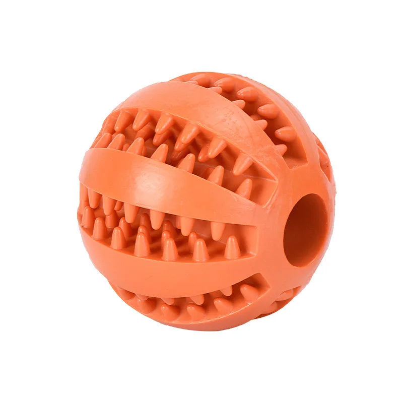 Bite-Resistant Rubber Watermelon Dog Toy