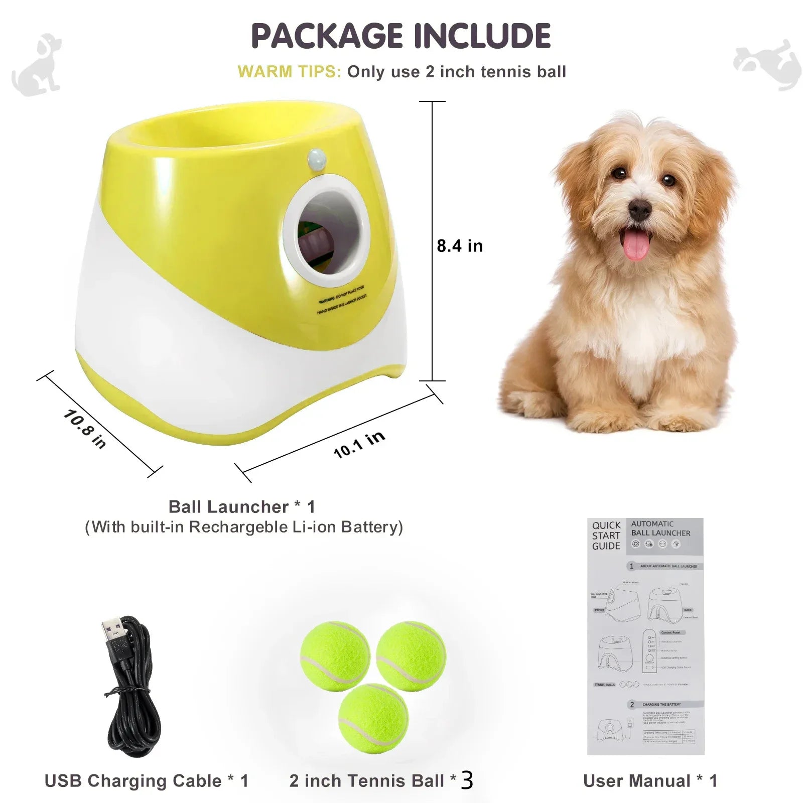 Automatic Ball Launcher for Dogs