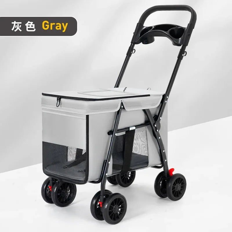 Medium to Large-Sized Pet Stroller
