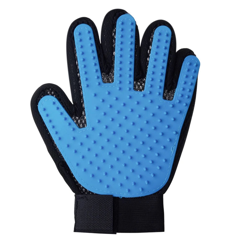 Pet Grooming Glove for Hair Deshedding and Bathing