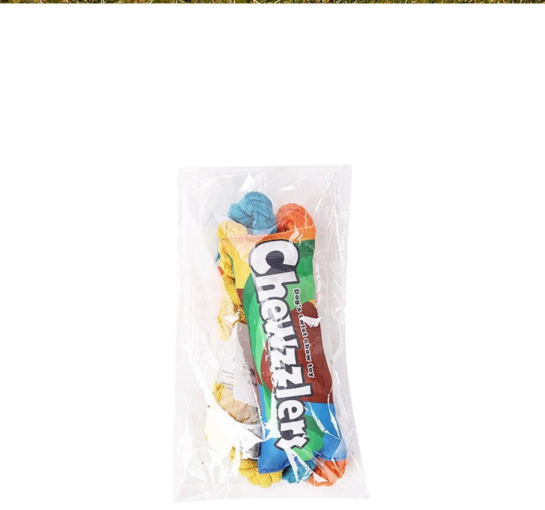 Colorful Cotton Chew Rope Knot Toy