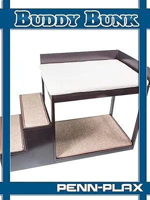 Multi-Level Bunk Bed Pet Stairs