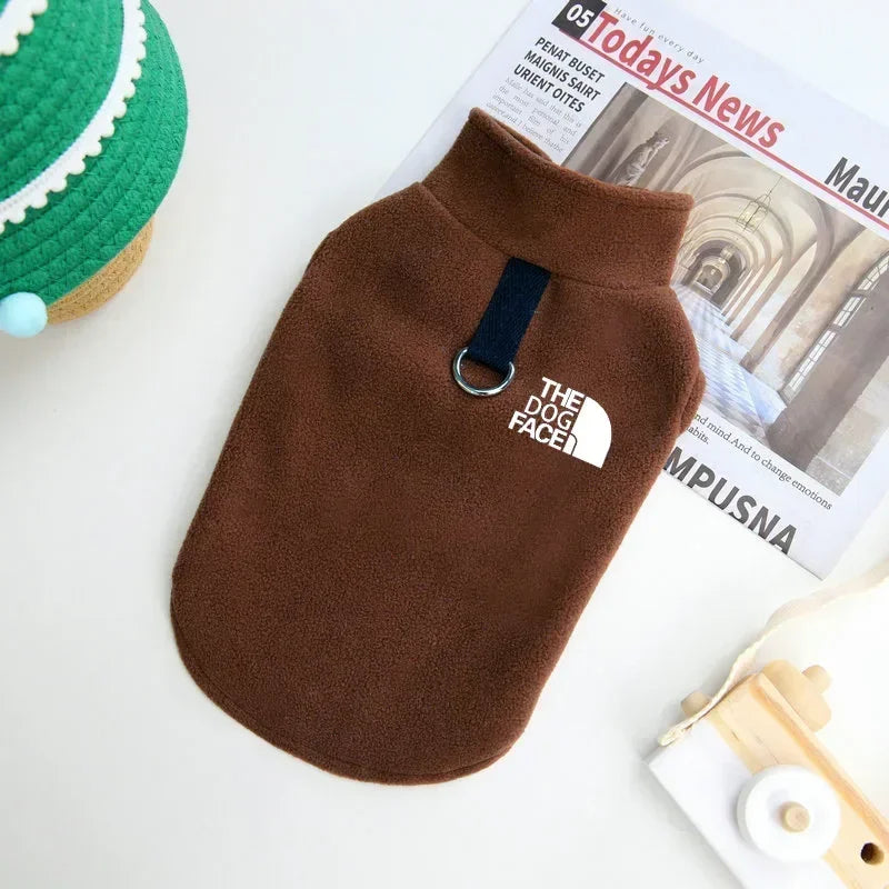 Fleece Warm Dog Sweater Vest