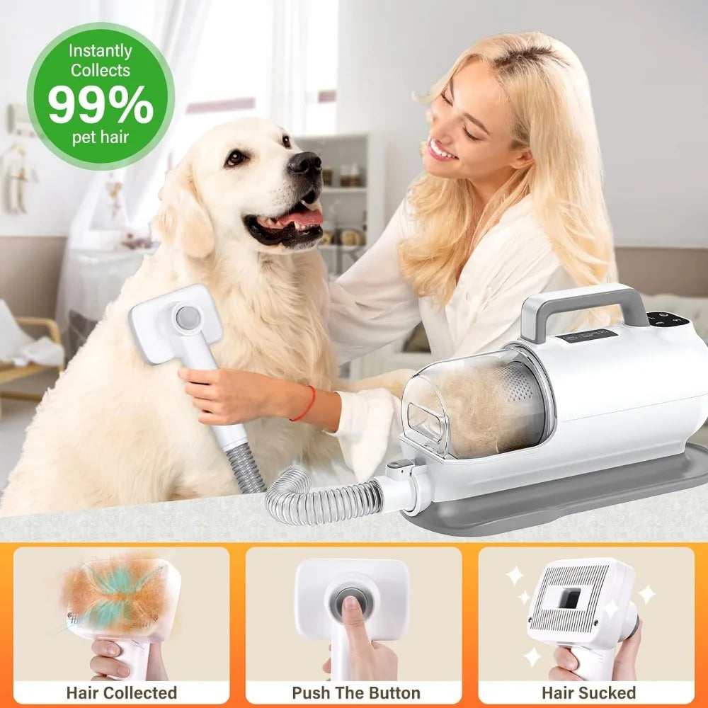 Hair Dryer Pet Grooming Vacuum