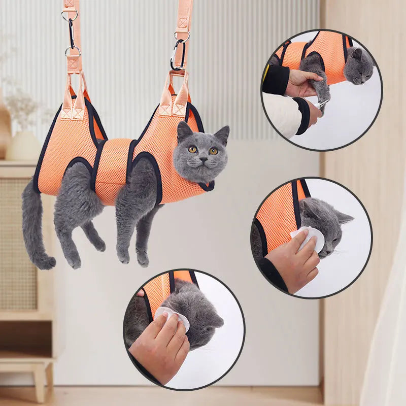 Pet Grooming Hammock Restraint Bag