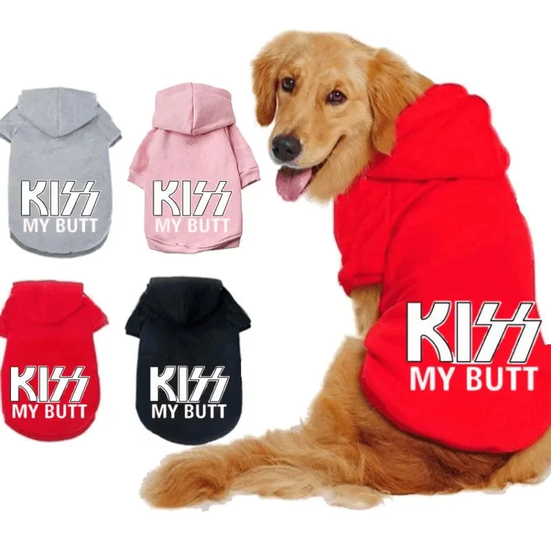 Velvet Warm Dog Hoodie – Cozy Sweaters for Large, Medium, and Small Dogs