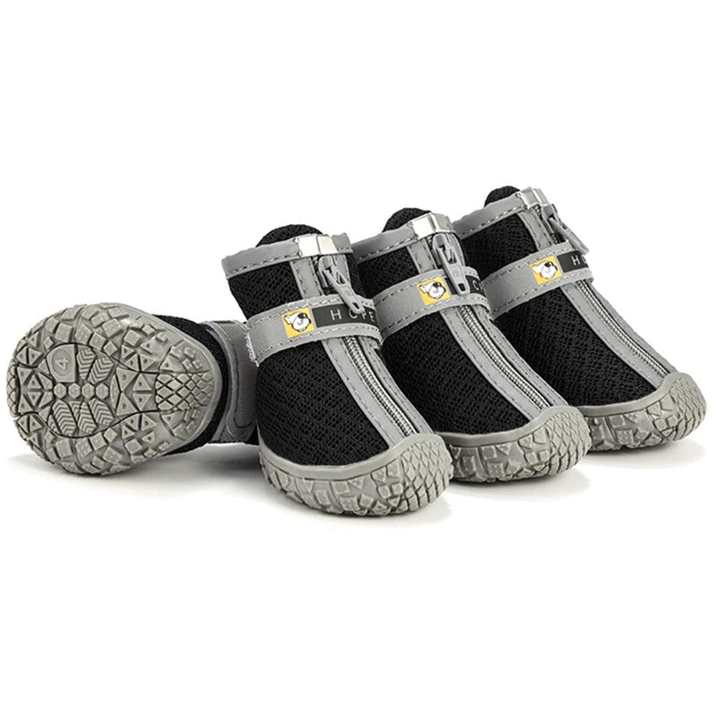 Non-Slip Dog Shoes – Thick Plush Paw Protection for Warmth and Safety