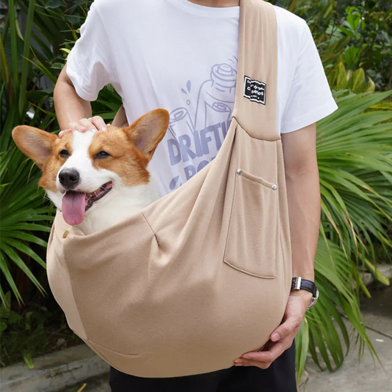Comfortable Crossbody Pet Sling Carrier