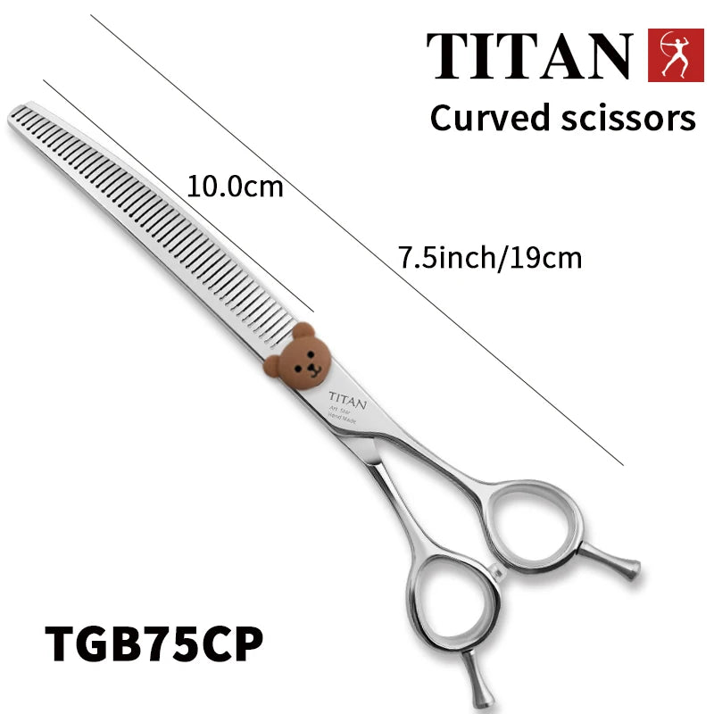 TITAN 7.0/7.5 inch Professional Pet Grooming Shears