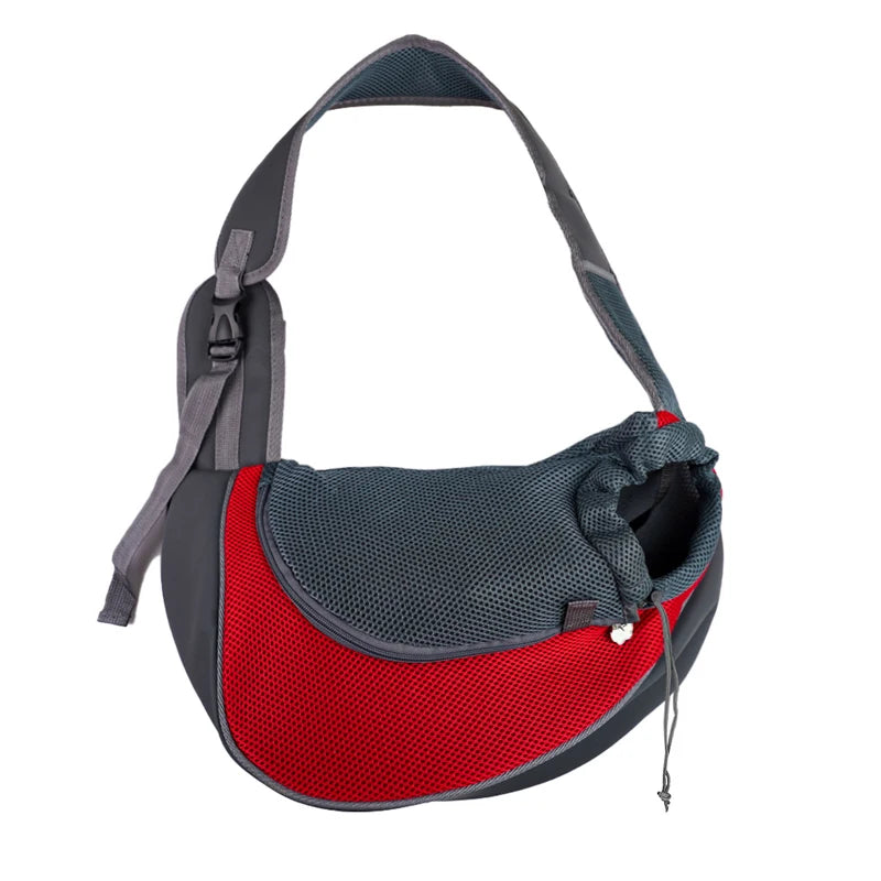 Travel Tote Shoulder Bags Mesh Pet Sling Carry Bag