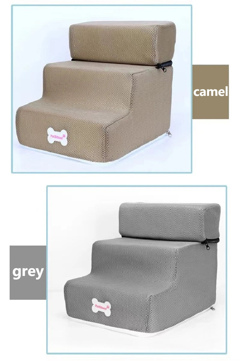 3-Step Pet Stairs for Small Dogs and Cats