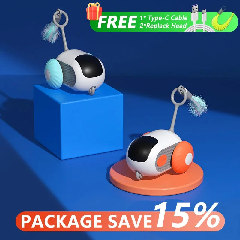 Smart Interactive Cat Toy Car