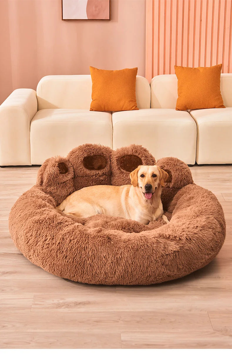 Fluffy Pet Bed for Dogs & Cats