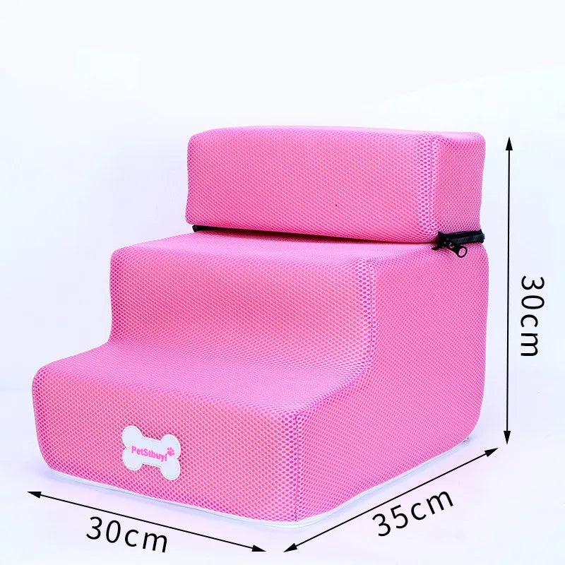 3-Step Pet Stairs for Small Dogs and Cats