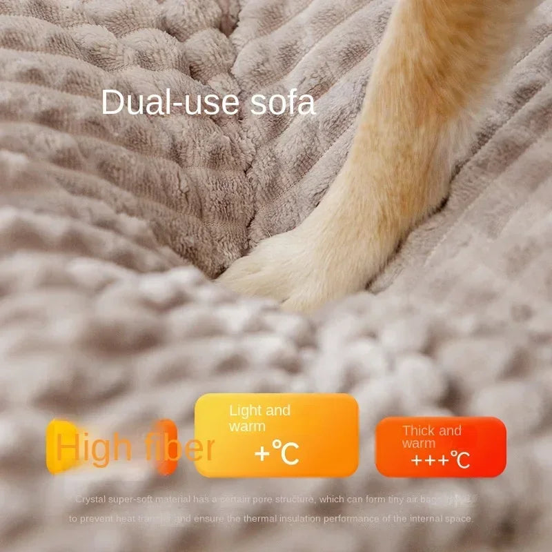 Autumn and Winter Warm Kennel – Cozy Comfort for Medium to Large Dogs and Cats