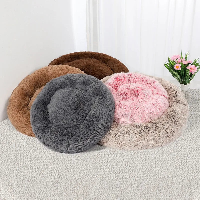 Donut Cuddler Round Pet Bed