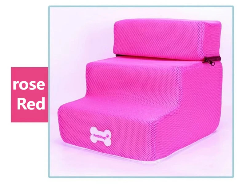 3-Step Pet Stairs for Small Dogs and Cats