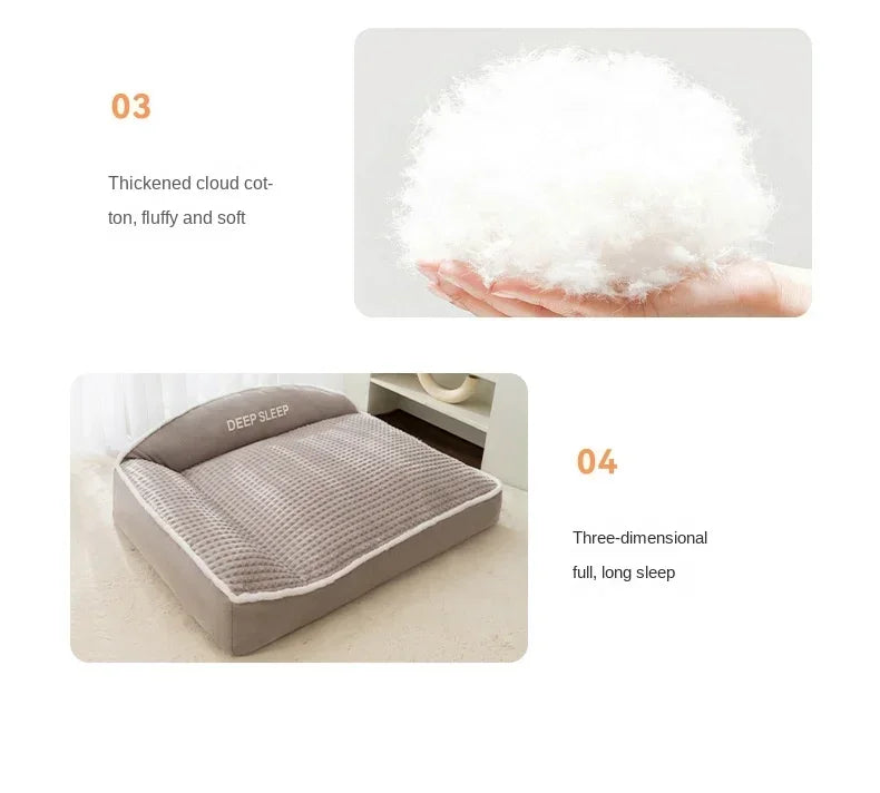 Autumn and Winter Warm Kennel – Cozy Comfort for Medium to Large Dogs and Cats