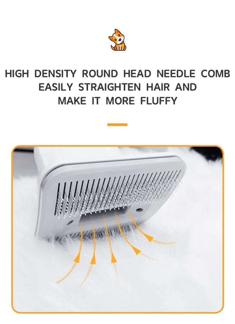 Dog Hair Vacuum & Grooming Kit – All-in-One Pet Grooming Vacuum with Clippers, Nail Grinder, Brush & Cleaning Tools