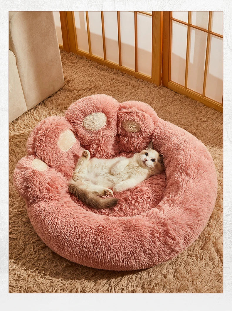 Fluffy Pet Bed for Dogs & Cats