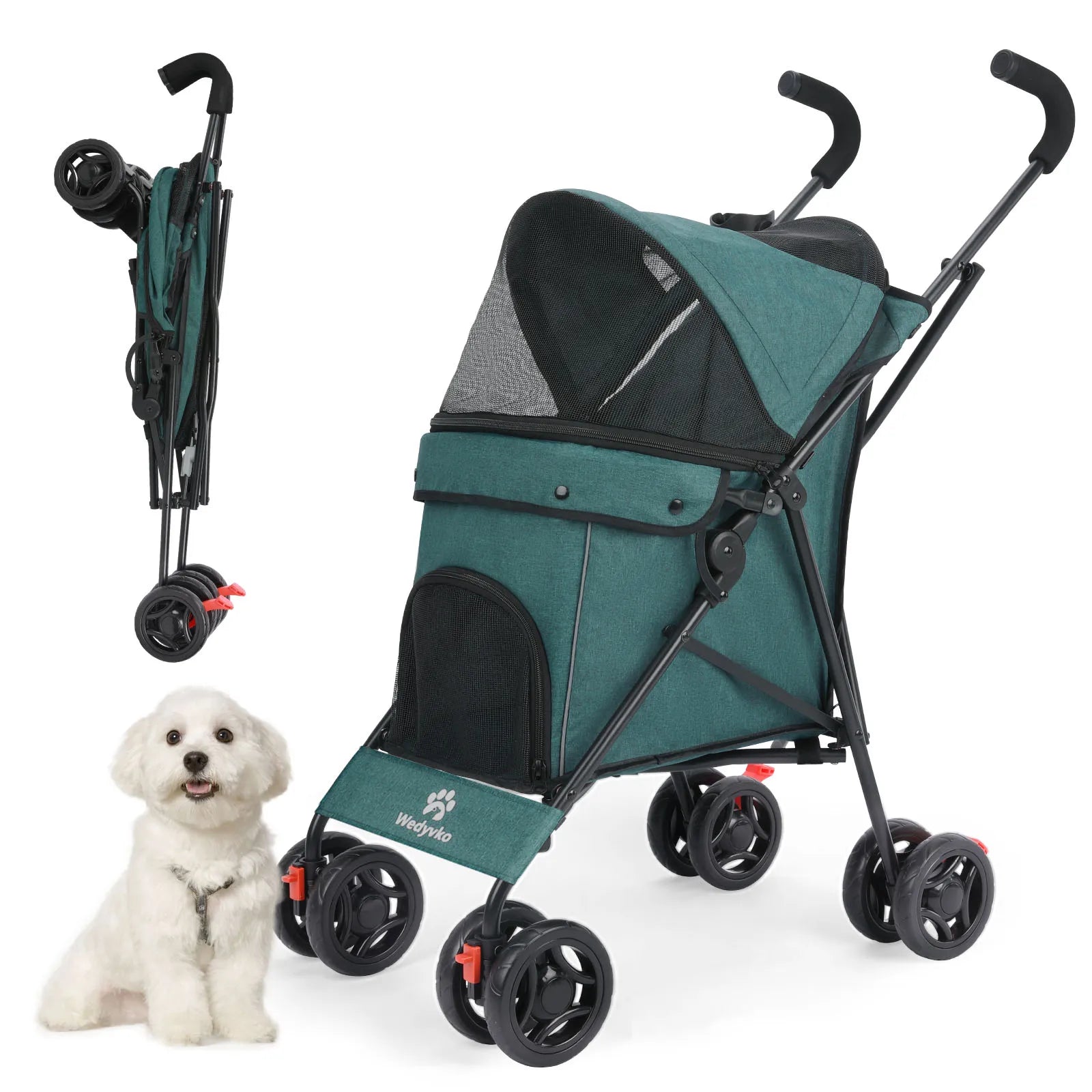 Lightweight Outdoor Puppy & Cat Stroller