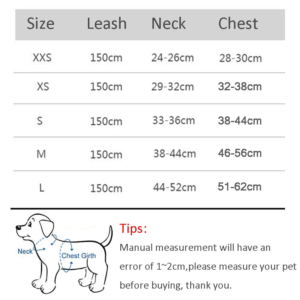 Product Description: Adjustable Dog Harness & Leash Set for Small Dogs