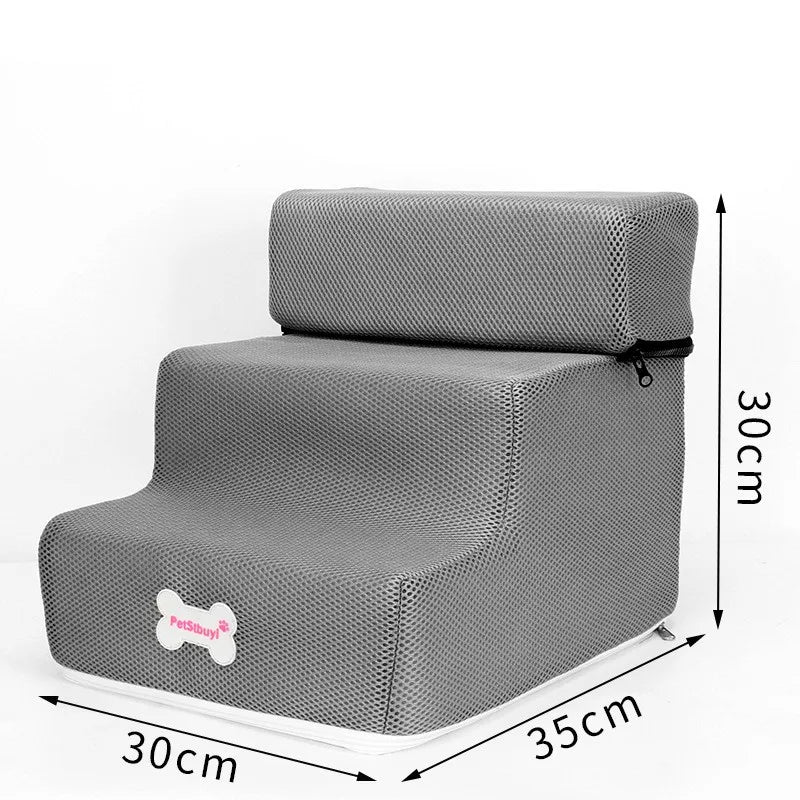 3-Step Pet Stairs for Small Dogs and Cats