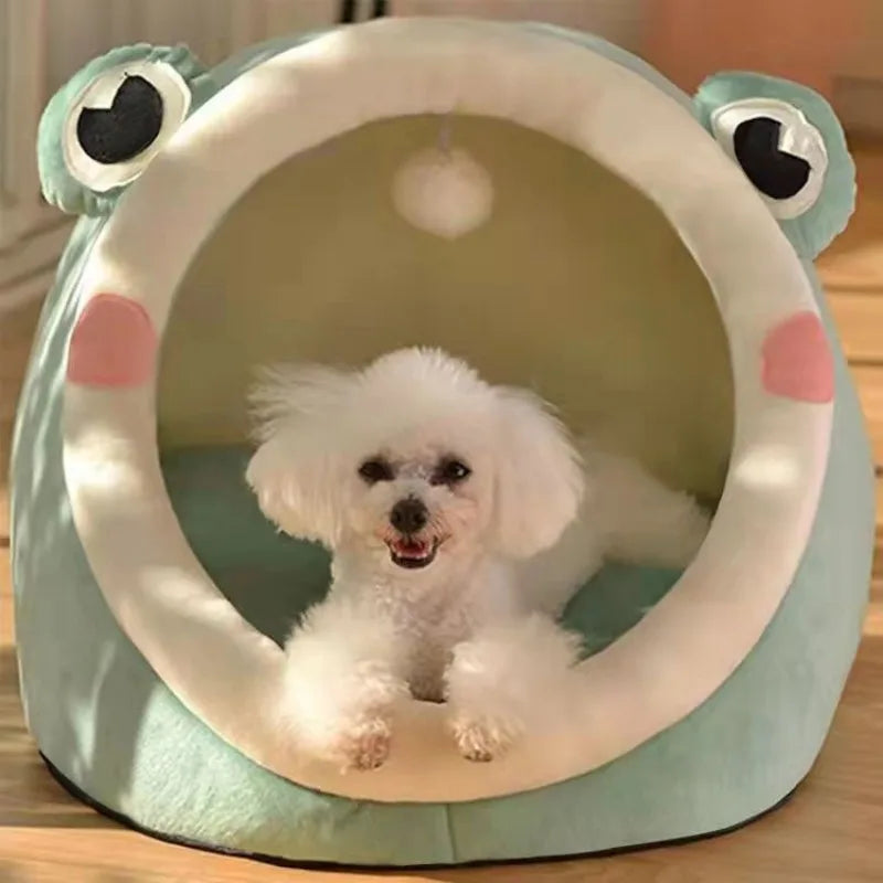 Foldable and Washable Winter Cute and Warm Cat/Dog House