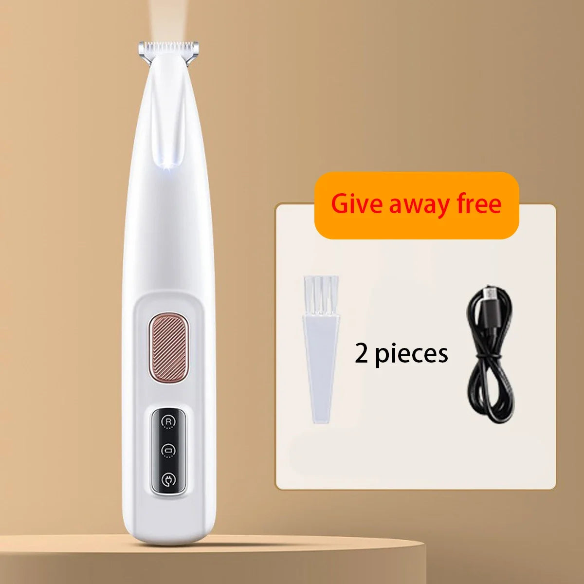 Fully Waterproof Pet Hair Trimmer