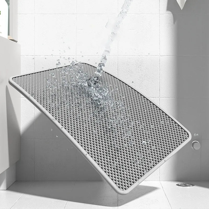Double-Layer Cat Litter Mat