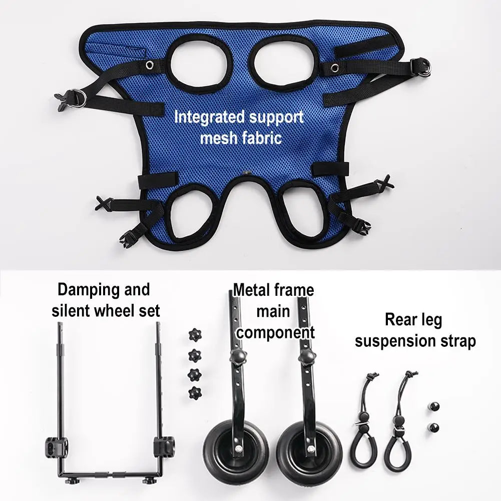 Adjustable Hind Leg Pet Wheelchair