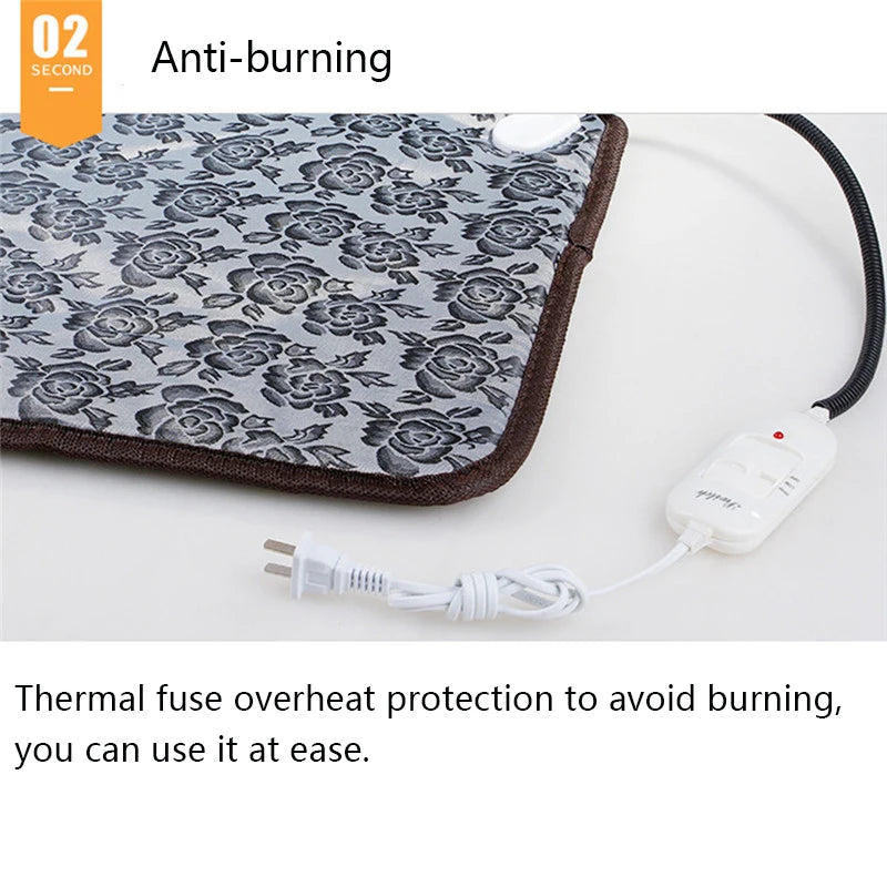 Pet Electric Blanket – Winter Heated Pad for Cats and Dogs with Safety Features