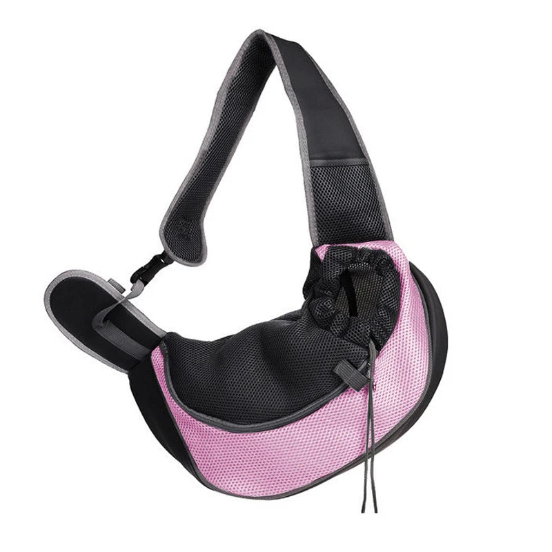 Travel Tote Shoulder Bags Mesh Pet Sling Carry Bag