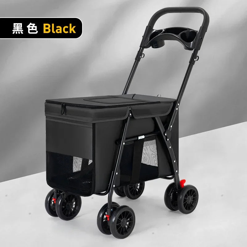 Medium to Large-Sized Pet Stroller
