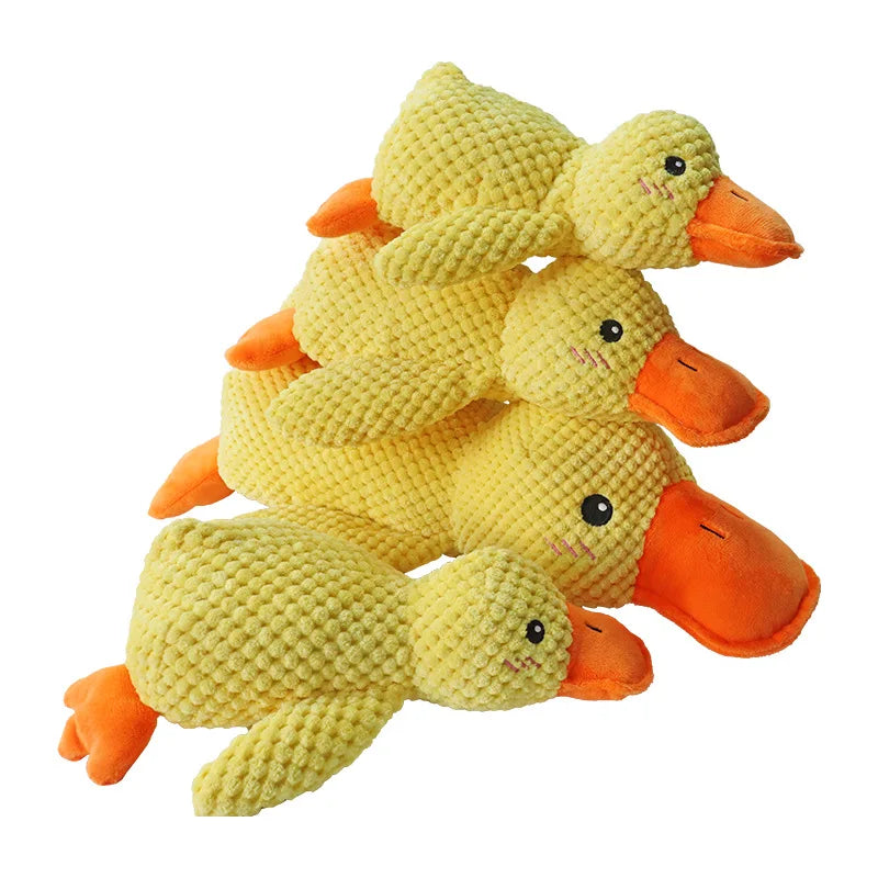 Duck-Shaped Quacking Dog Toy – Durable Chew Toy for Fun Interactive Play