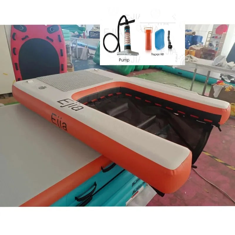 Inflatable Pup Plank Floating Dog Water Ramp