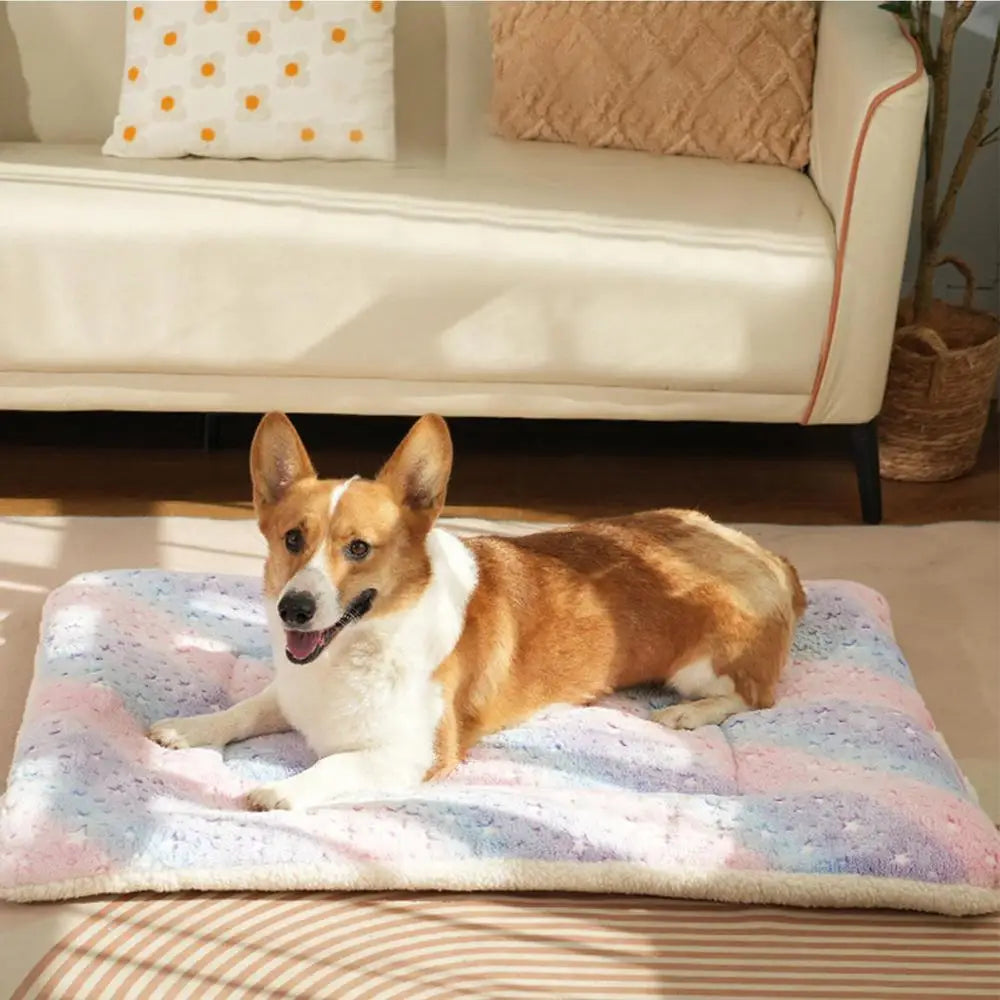 Thickened Pet Sleeping Mat & Soft Sleeping Bag