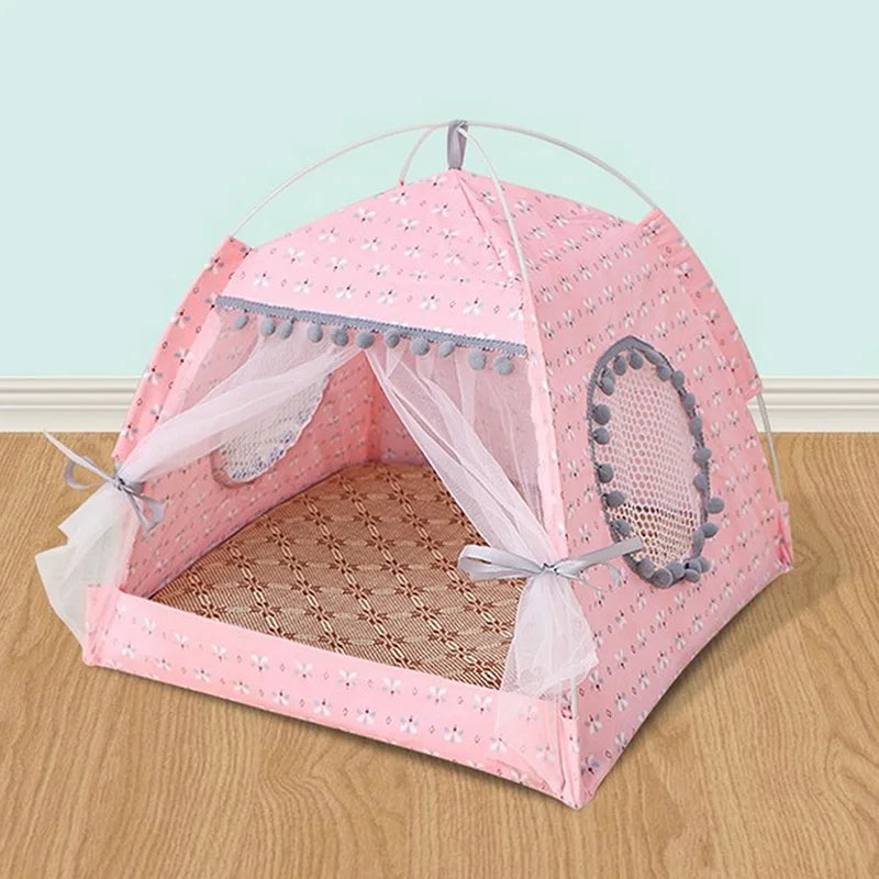 Foldable Sweet Princess Cat Bed