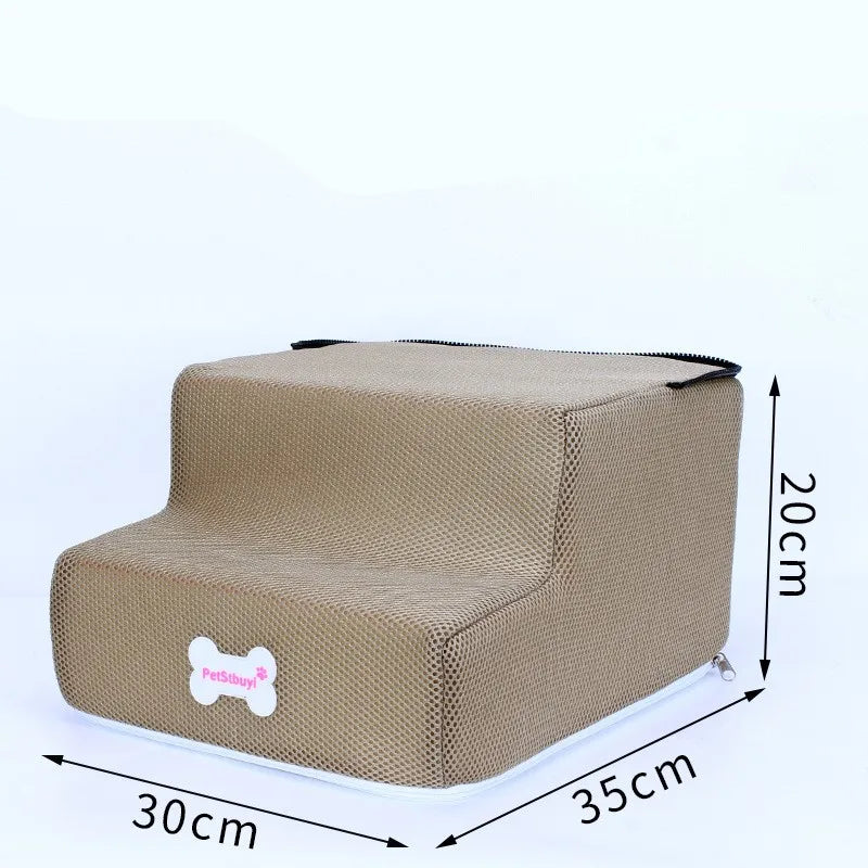 3-Step Pet Stairs for Small Dogs and Cats