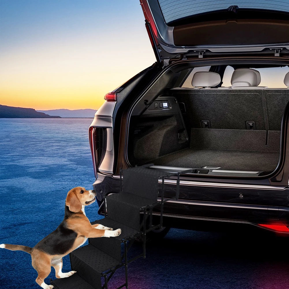 Folding Portable Pet Ramp Stairs