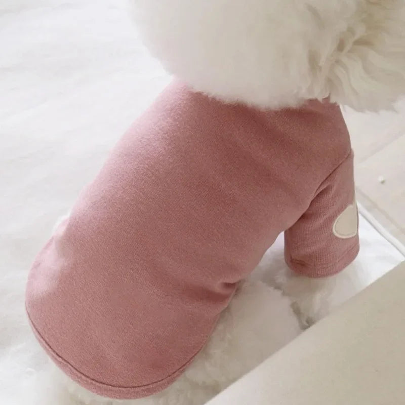 Love Bear Winter Warm Pet Hoodie – Adorable and Cozy Designer Clothing for Dogs and Cats