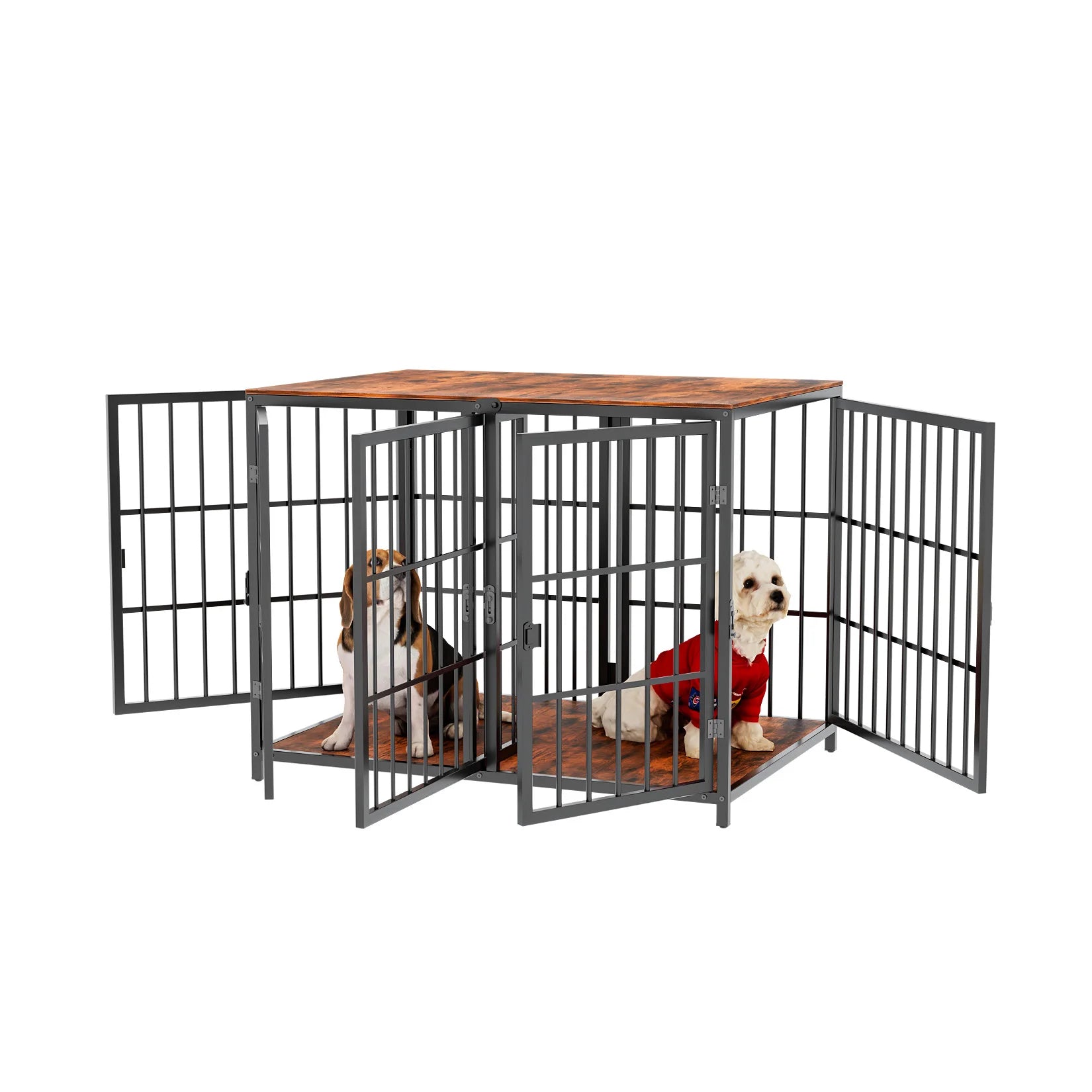 Heavy-Duty Dog House End Table Crate