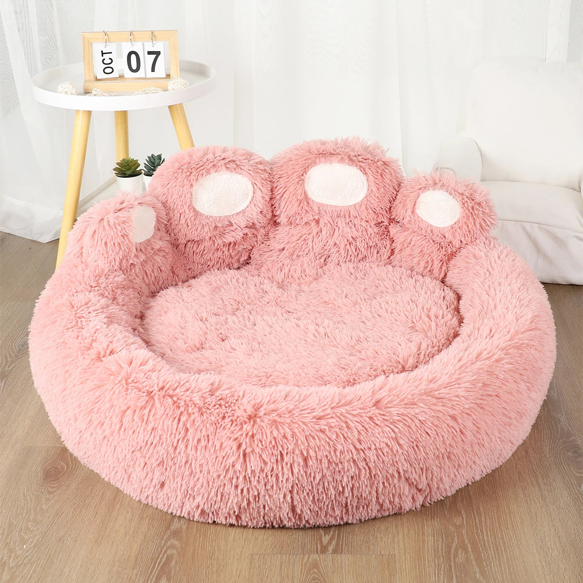 Fluffy Pet Bed for Dogs & Cats