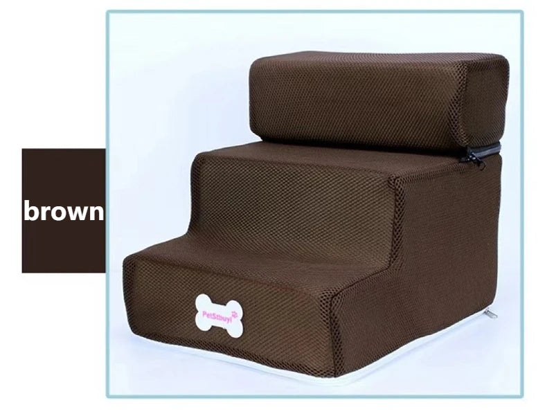 3-Step Pet Stairs for Small Dogs and Cats