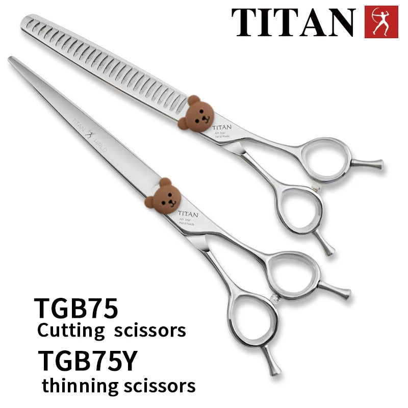 TITAN 7.0/7.5 inch Professional Pet Grooming Shears