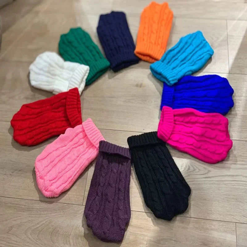 Knitted Chihuahua Puppy Pet Clothes