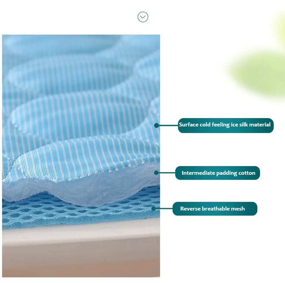 Dog Cooling Mat - Extra Large Summer Pet Cold Bed