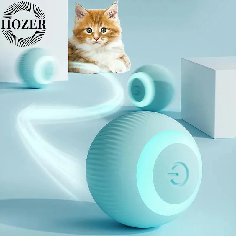 Smart Interactive Rolling Ball for Cats